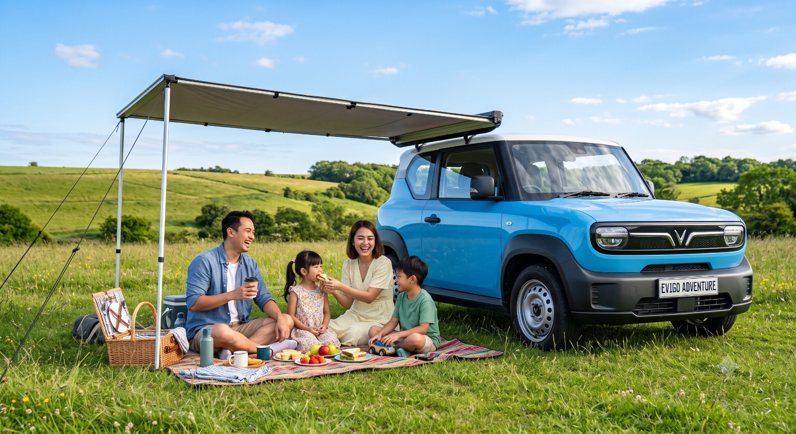 EV rental adventure in Bali